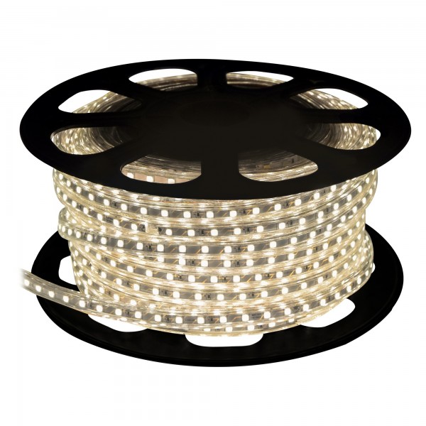 Tira led 230v ip65 smd2835 25mts neutra