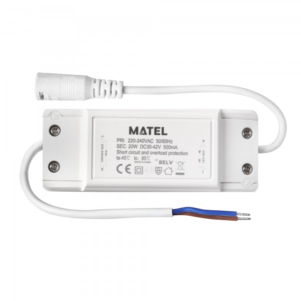 Driver 20w.panel 295x295mm.