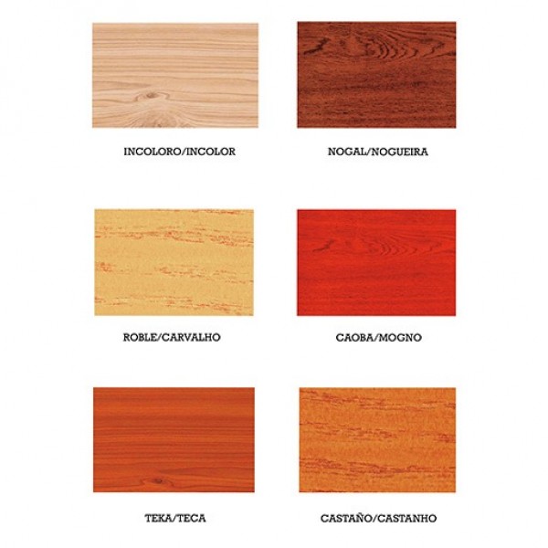 Lasur protector satin.750ml nogal